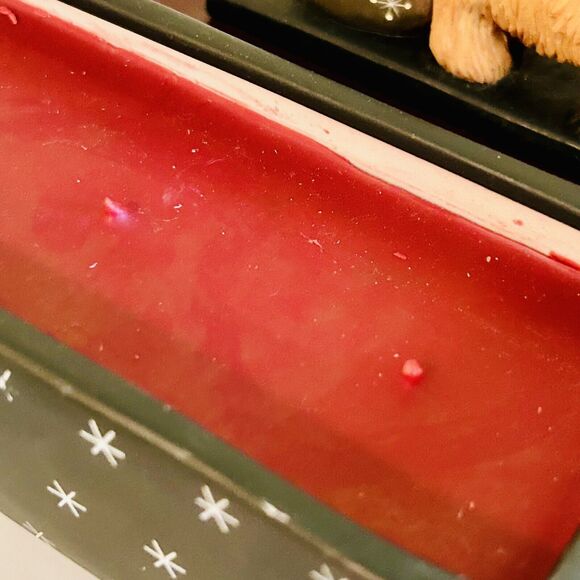 Williraye Studio Christmas Santa Candy Cane With Dog Cat Figurine Candle Box - Picture 10 of 16